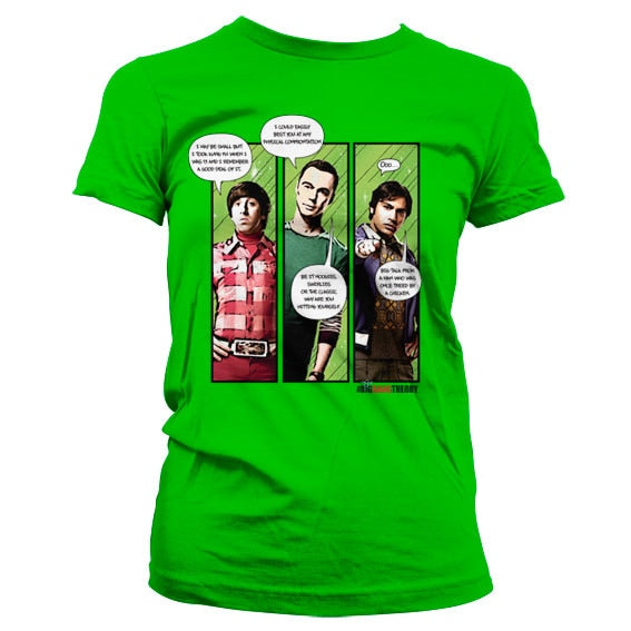 The Big Bang Theory - Superhero Quips Women T-Shirt