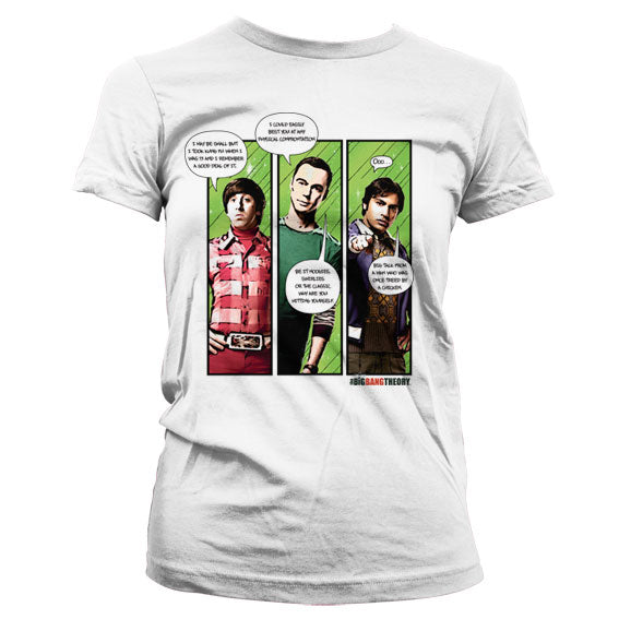 The Big Bang Theory - Superhero Quips Women T-Shirt