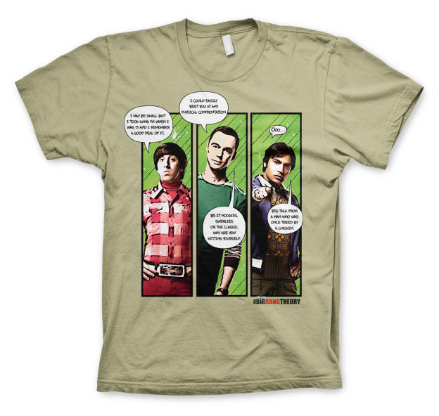 The Big Bang Theory - Superhero Quips Mens T-Shirt