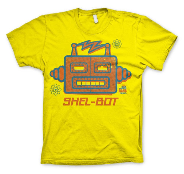 The Big Bang Theory - Shel-Bot Mens T-Shirt