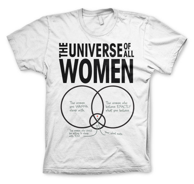 The Big Bang Theory - The Universe of All Women T-Shirt