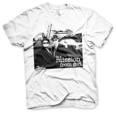 The Blues Brothers - Photo Big & Tall Mens T-Shirt (White)