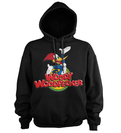 Woody Woodpecker - Classic Logo Big & Tall Hoodie (Black)