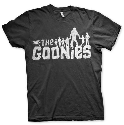 The Goonies - Logo Big & Tall Mens T-Shirt (Black)