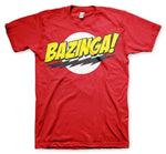 The Big Bang Theory - Bazinga Super Logo Mens T-Shirt