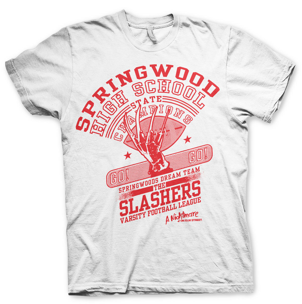 The Slasher Dream Team T-Shirt showcasing The Slasher Dream Team design