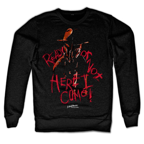 A Nightmare On Elm Street - Here I Come Sweatshirt showcasing - Here I Come design