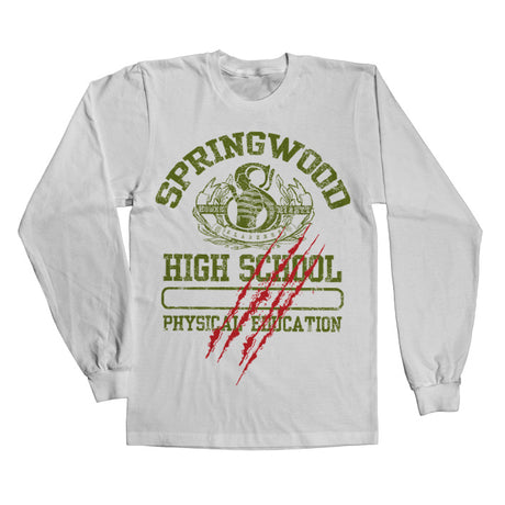 Springwood High School Long Sleeve Tee showcasing Springwood High School Long Sleeve Tee design