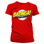 The Big Bang Theory - Bazinga Super Logo Women T-Shirt