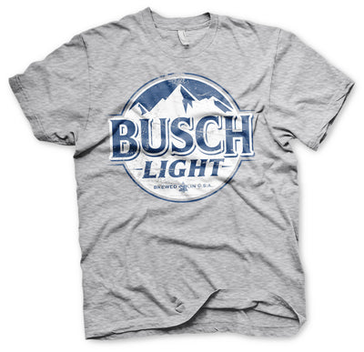 Busch - Light Beer Vintage Logo Mens T-Shirt