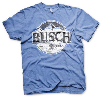 Busch - Beer BW Washed Logo Mens T-Shirt