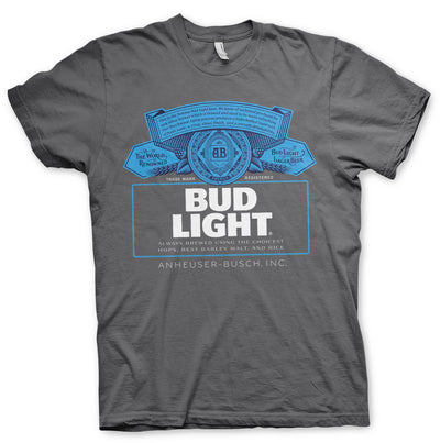 Bud Light - Label Logo Mens T-Shirt