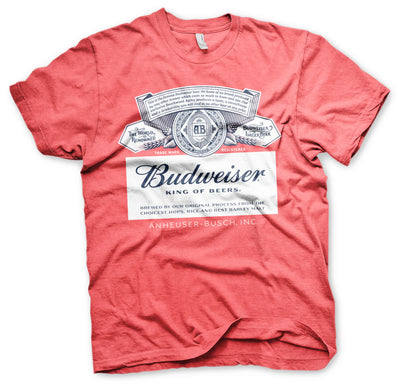 Budweiser - Label Mens T-Shirt