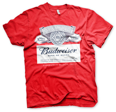 Budweiser - Label Mens T-Shirt