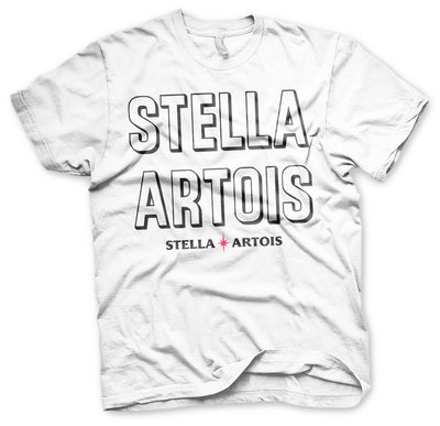 Stella Artois - Retro Wordmark Mens T-Shirt