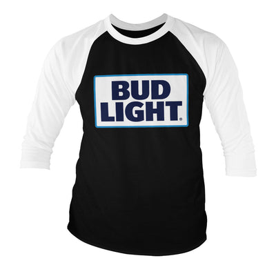 Bud Light - Logo Baseball Long Sleeve T-Shirt