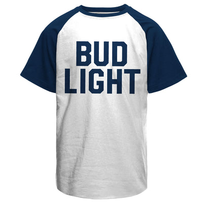 Bud Light - Varsity Baseball Mens T-Shirt