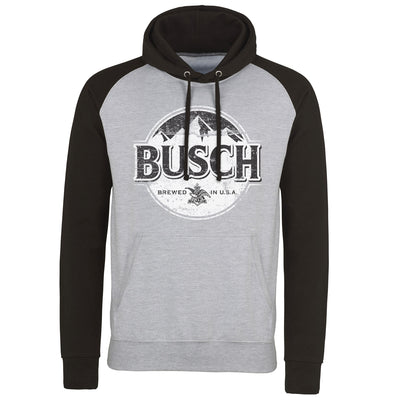 Busch - Beer BW Washed Logo Baseball Hoodie