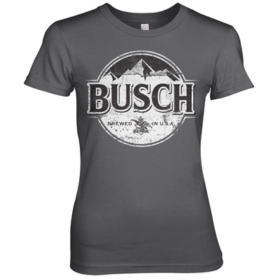 Busch - Beer BW Washed Logo Women T-Shirt