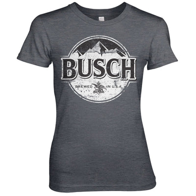 Busch - Beer BW Washed Logo Women T-Shirt