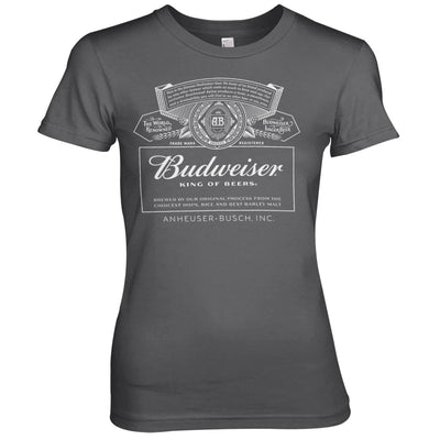 Budweiser - White Logo Women T-Shirt