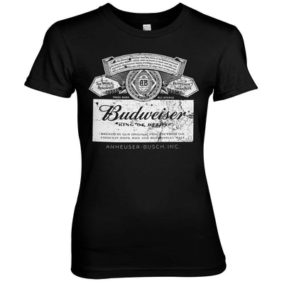 Budweiser - Washed Logo Women T-Shirt