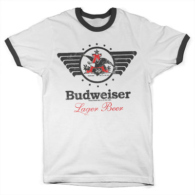 Budweiser - Vintage Eagle Ringer Mens T-Shirt