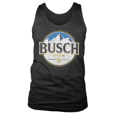 Busch - Beer Vintage Label Mens Tank Top Vest