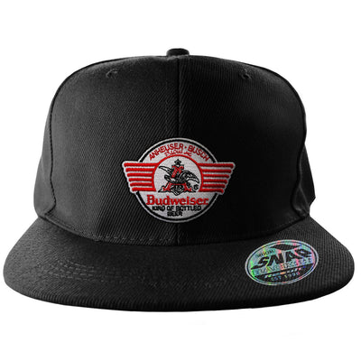 Budweiser - Bear & Claw Patch Snapback Cap