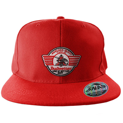 Budweiser - Bear & Claw Patch Snapback Cap