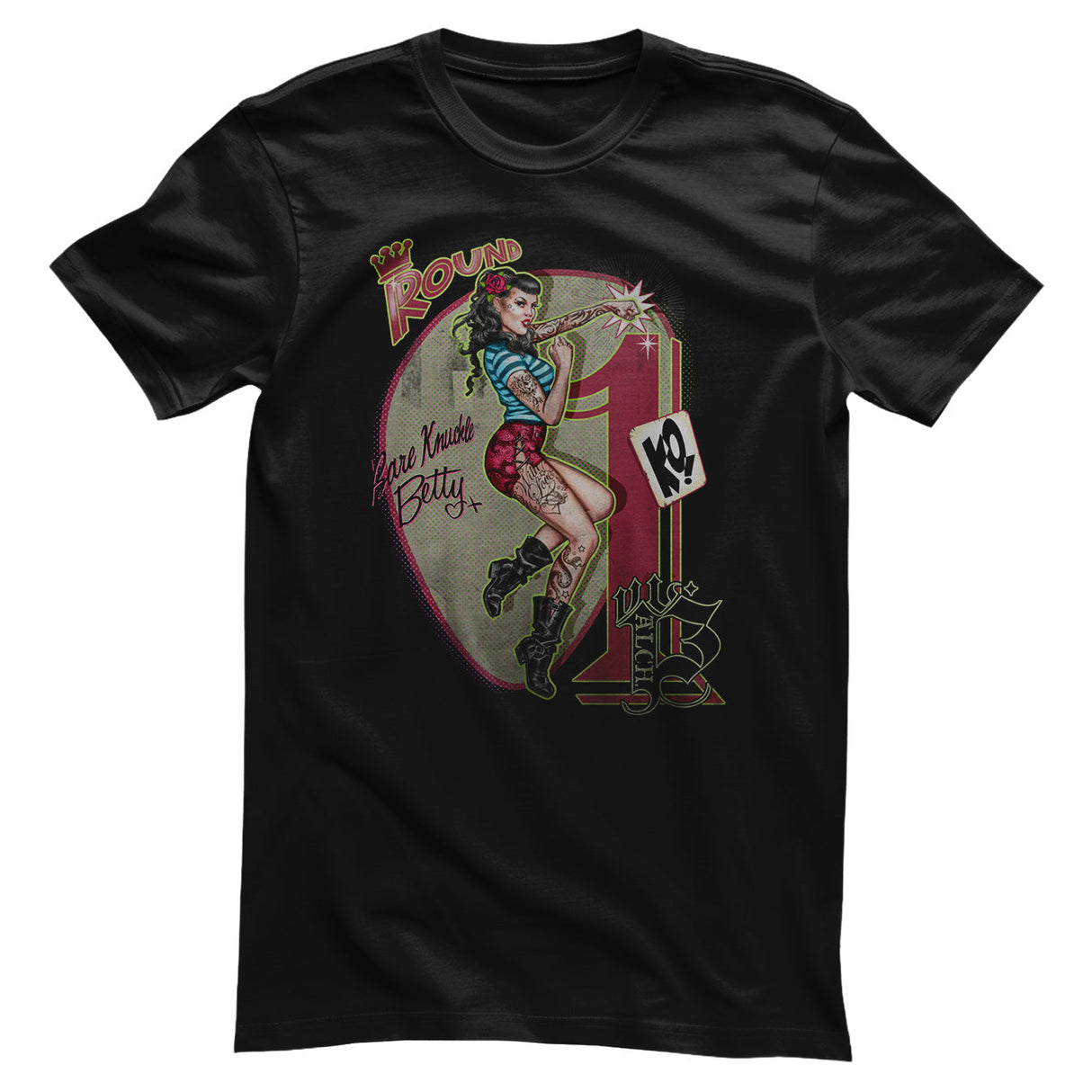 Alchemy - Bare Knuckle Betty Mens T-Shirt