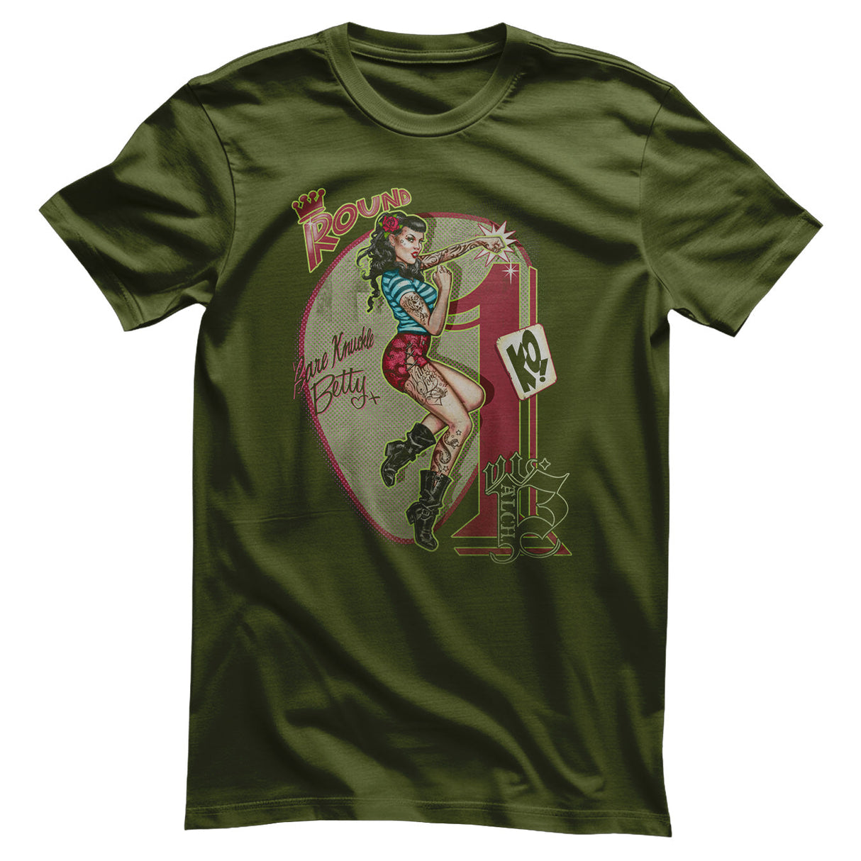 Alchemy - Bare Knuckle Betty Mens T-Shirt