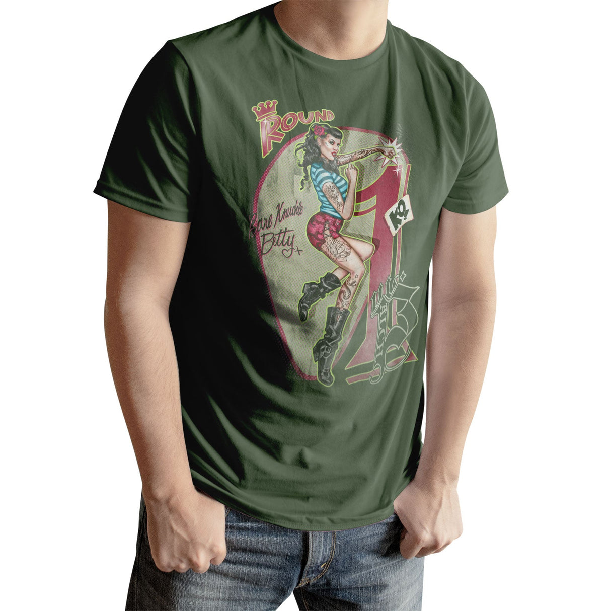Alchemy - Bare Knuckle Betty Mens T-Shirt