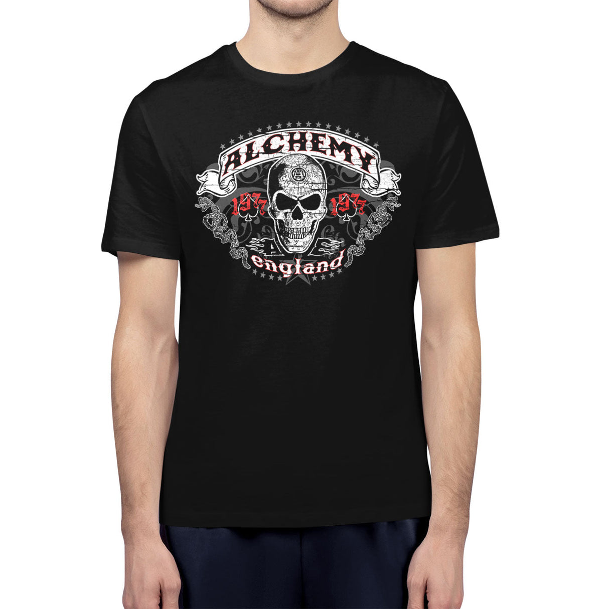 Alchemy - England Omega Logo Mens T-Shirt