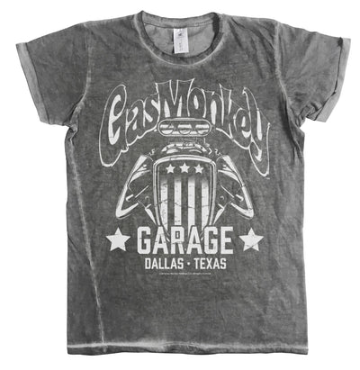 Gas Monkey Garage - American Engine Urban Slim Fit Mens T-Shirt