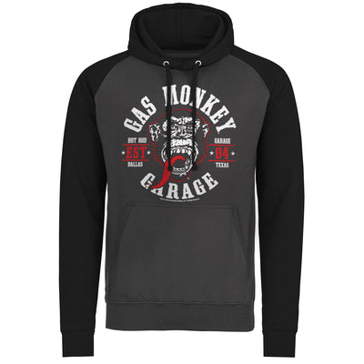 Gas Monkey Garage - Round Seal Baseball Hoodie