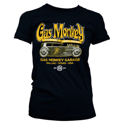 Gas Monkey Garage - Green Hot Rod Women T-Shirt