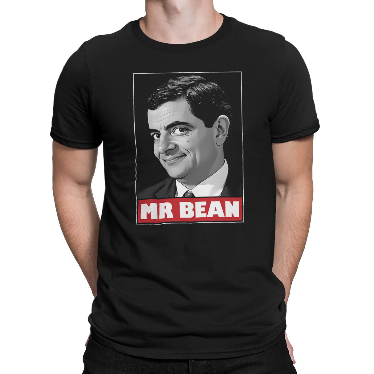 Mr Bean - Portrait Mens T-Shirt