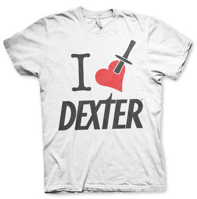 Dexter - I Love Mens T-Shirt