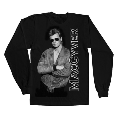 MacGyver - Looking Cool! Long Sleeve T-Shirt