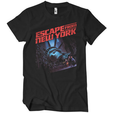 Escape From New York - Poster Mens T-Shirt