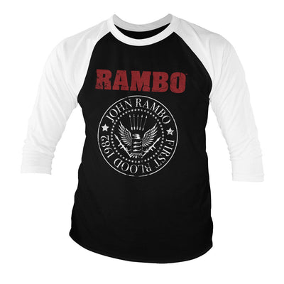 Rambo - First Blood 1982 Seal Baseball Long Sleeve T-Shirt