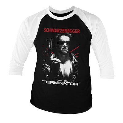 The Terminator - Poster Baseball Long Sleeve T-Shirt