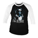 The Terminator - I'll Be Back - Duotone Baseball Long Sleeve T-Shirt