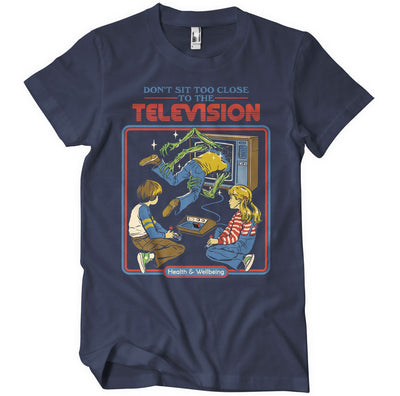 Steven Rhodes - Don't Sit Too Close to The Television Mens T-Shirt