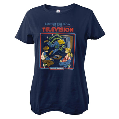 Steven Rhodes - Don't Sit Too Close to The Television Women T-Shirt