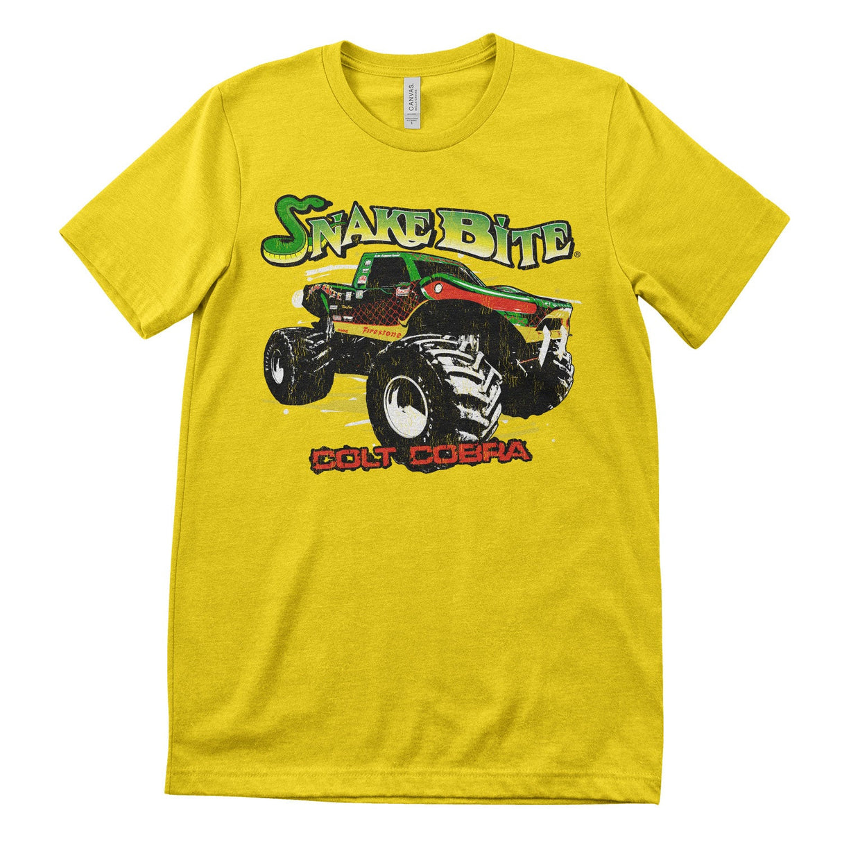 BIGFOOT - Snake Bite - Colt Cobra Monster Truck Mens T-Shirt