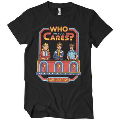 Steven Rhodes - Who The F*ck Cares Mens T-Shirt