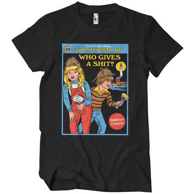 Steven Rhodes - The Mystery of Who Gives A Sh*t Mens T-Shirt