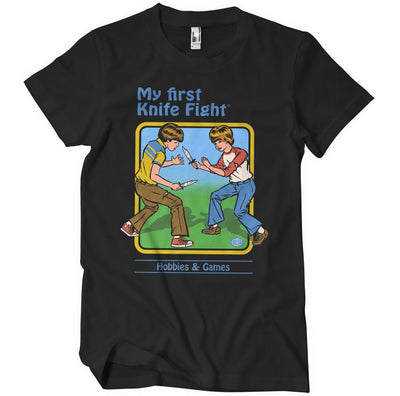 Steven Rhodes - My First Knife Fight Mens T-Shirt